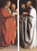 Albrecht Durer The Four Holy Men oil painting artist